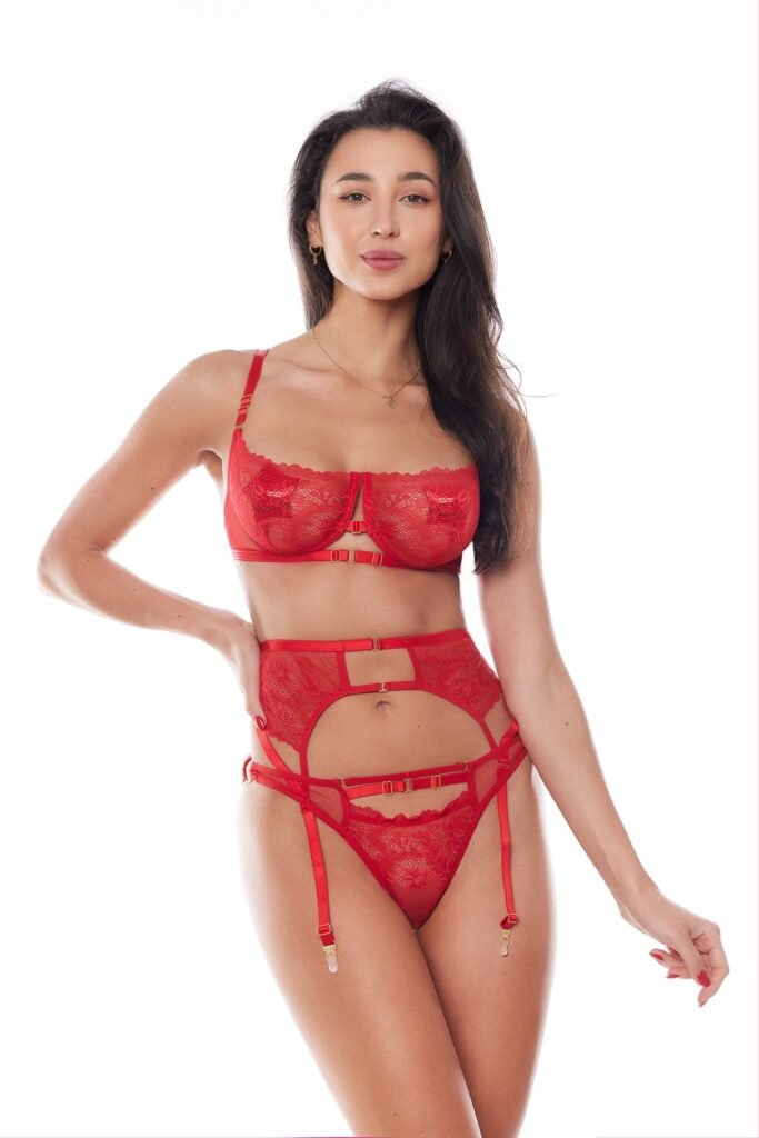 Lenjerie sexy completă model 195251 Anais