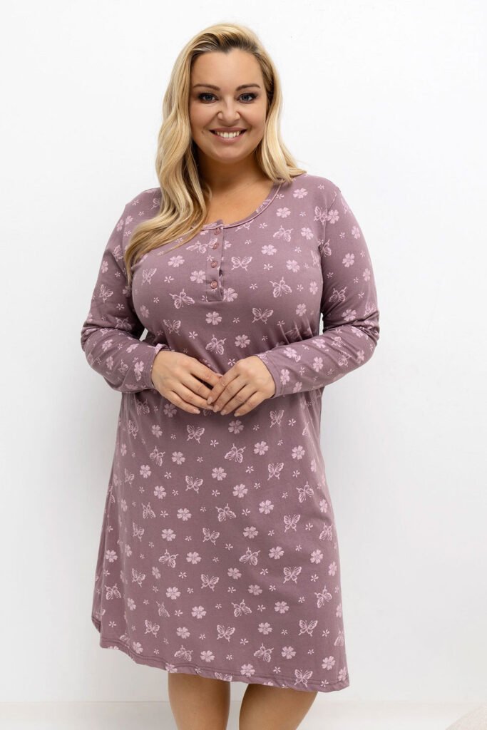 Cămașă de noapte Plus Size model 221200 Forever Pink