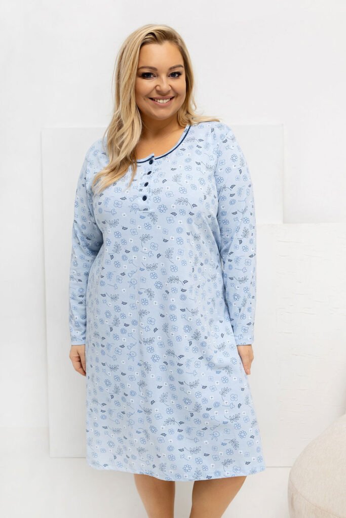 Cămașă de noapte Plus Size model 223308 Forever Pink