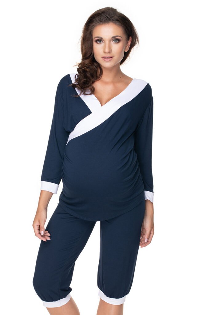 Pijama de maternitate model 138236 PeeKaBoo