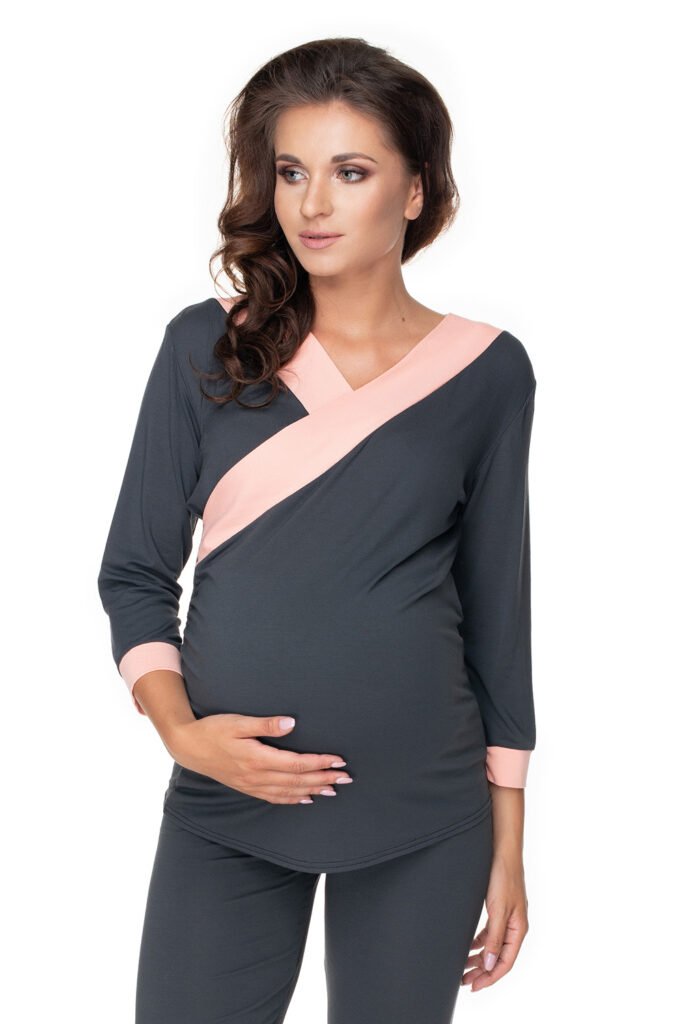 Pijama de maternitate model 141834 PeeKaBoo