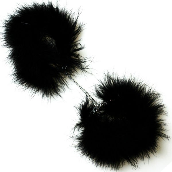 Catuse pufoase SecretPlay Negre