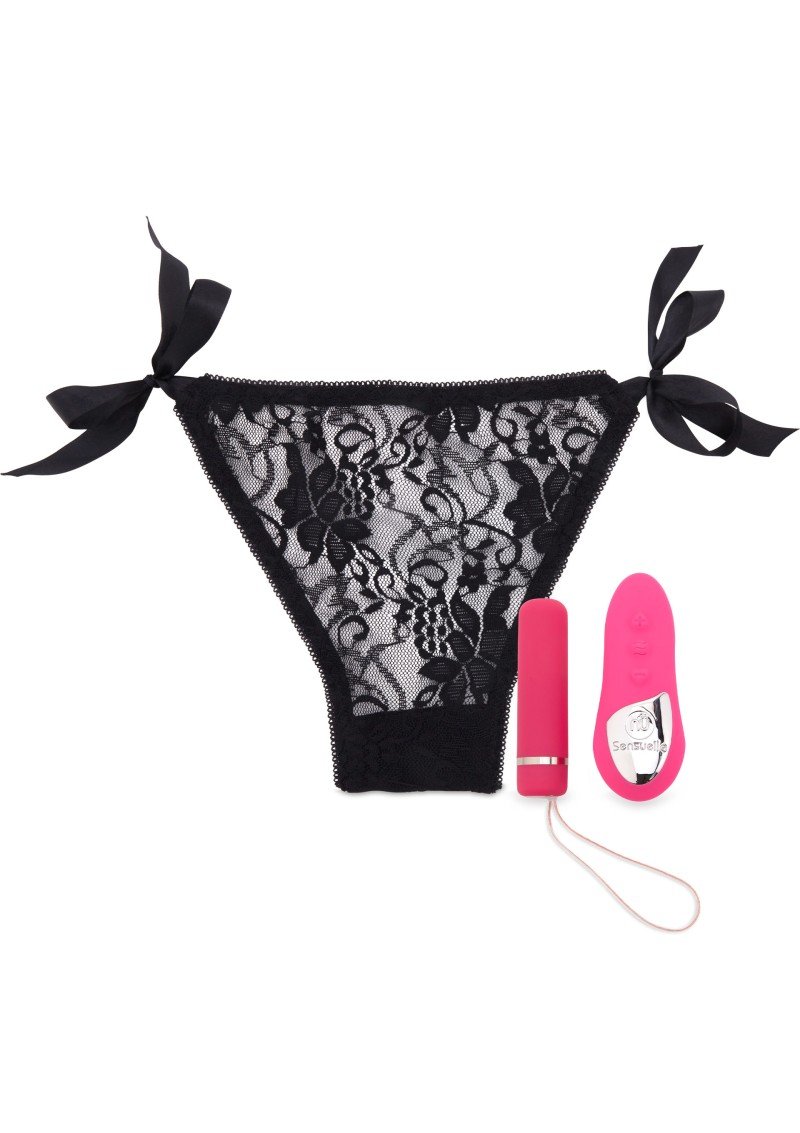 Chiloti cu glont vibrator și telecomanda pink