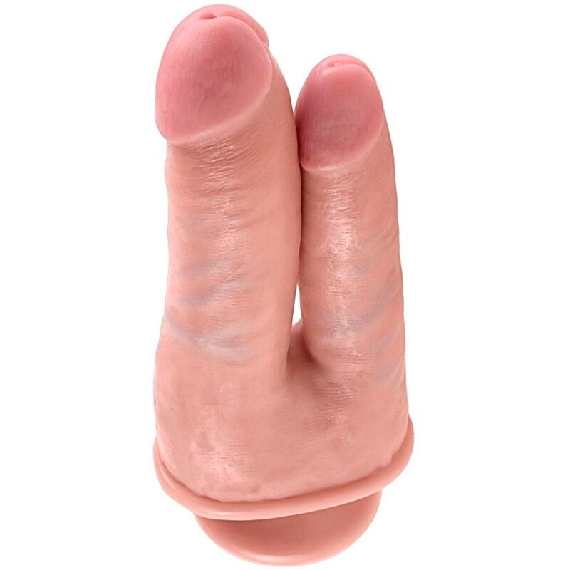 Dildo realistic king Cock Dublu 15 cm