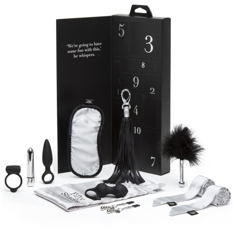 Kit 10 zile de placere Fifty Shades of Grey
