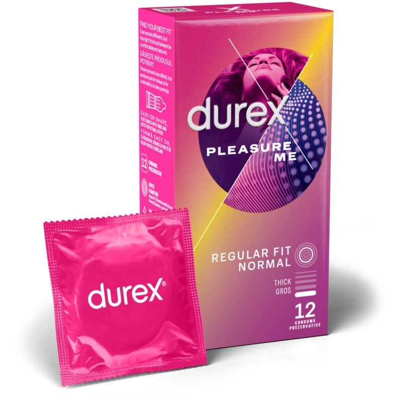 Prezervative Durex Emoji Pleasure Me 12 buc