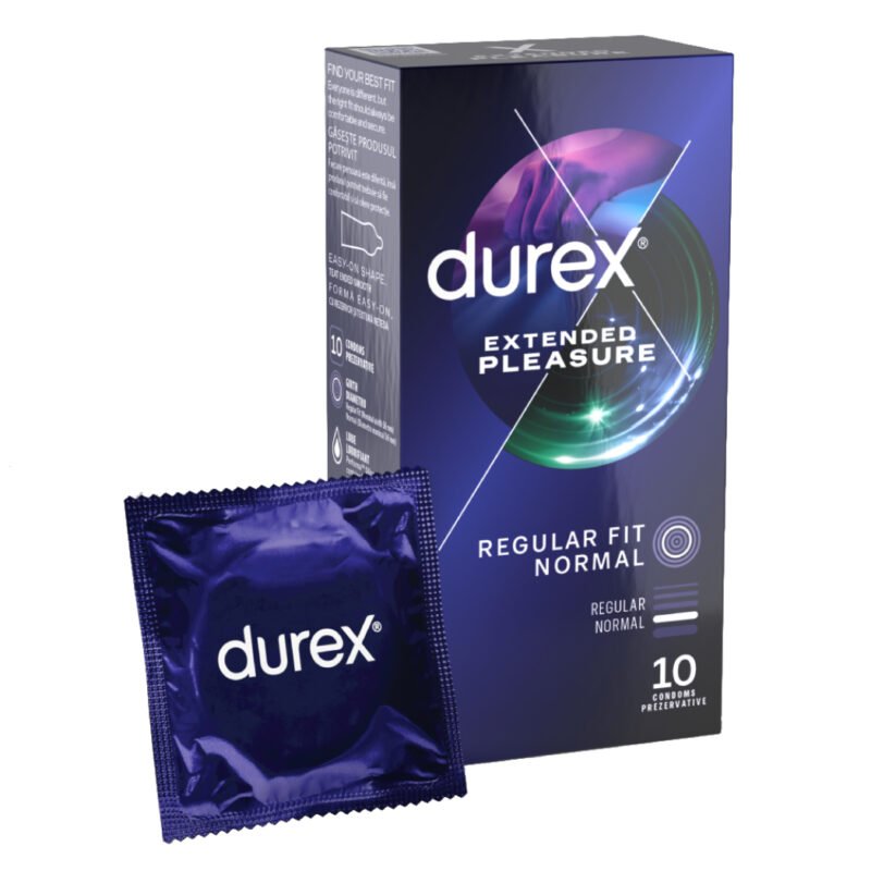 Prezervative Durex Extended Pleasure 10 bucăți