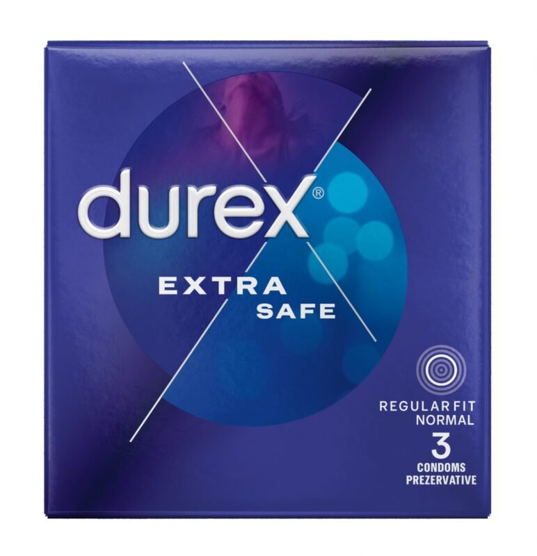 Prezervative Durex Extra Safe 3 bucăți