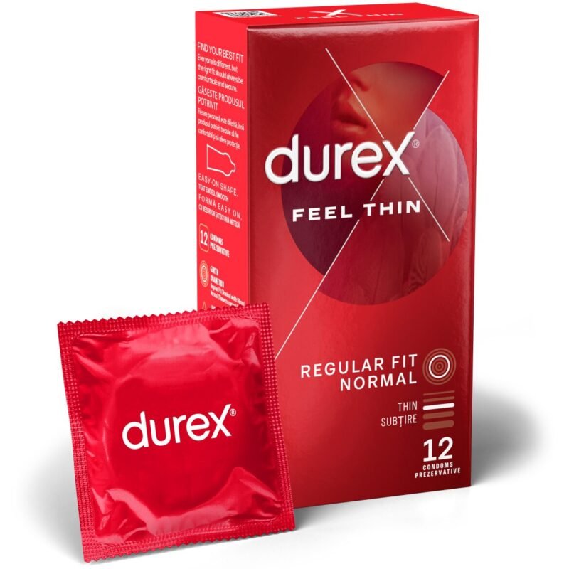 Prezervative Durex Feel Thin 12 bucăți