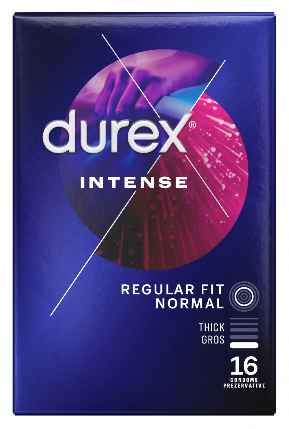 Prezervative Durex Intense Orgasmic 16 bucăți