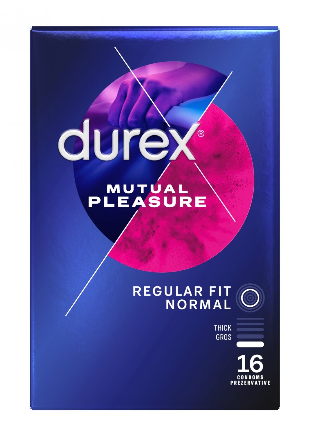 Prezervative Durex Mutual Pleasure 16 bucăți