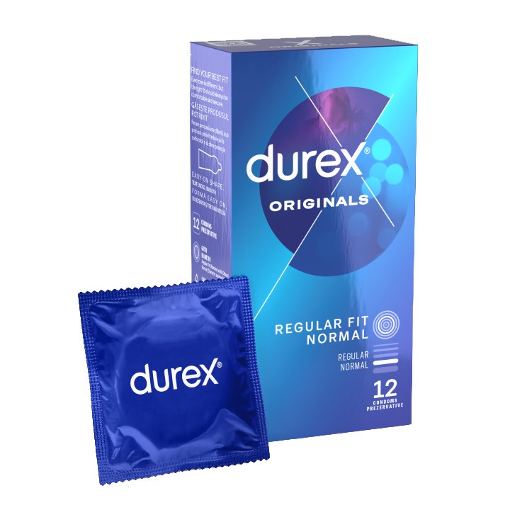 Prezervative Durex Originals 12 bucăți