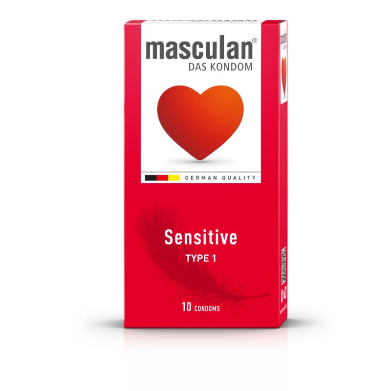Prezervative Masculan Sensitive, 10 bucăți