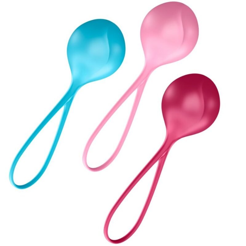 Set 3 bile kegel SATISFYER LOVEBALLS