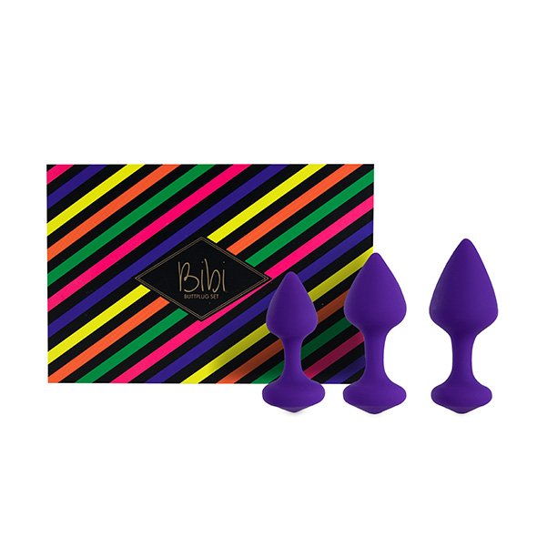 Set 3 pluguri anale BIbi Feelztoys
