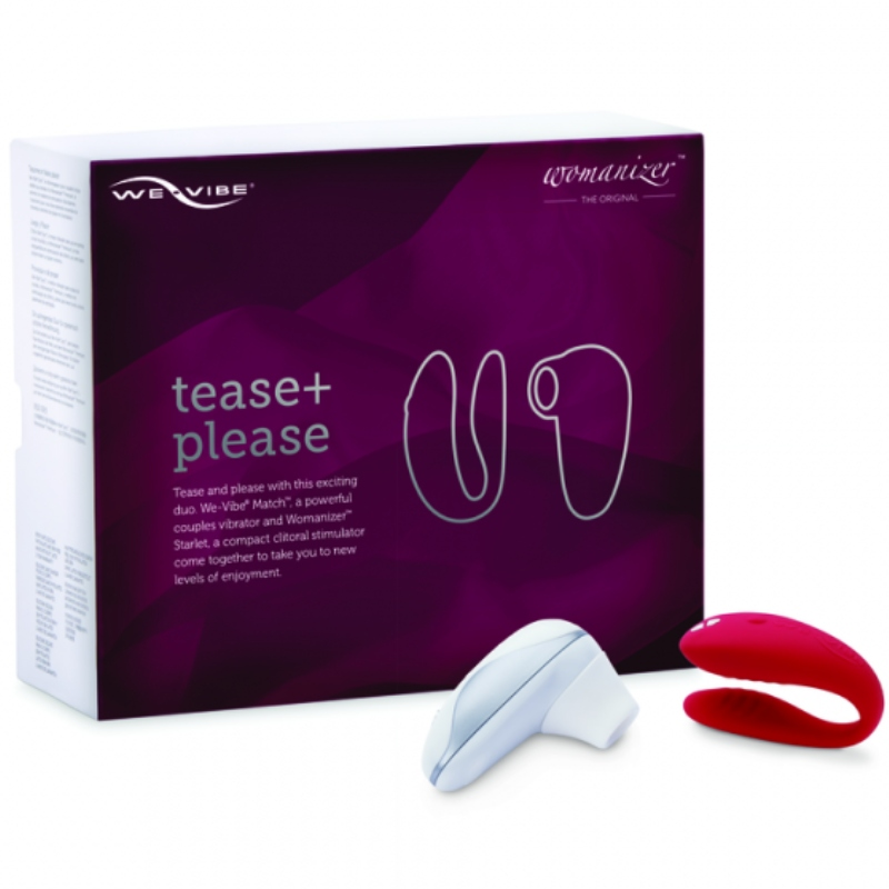 Set We Vibe Tease+ Please și Stimulator Womanizer