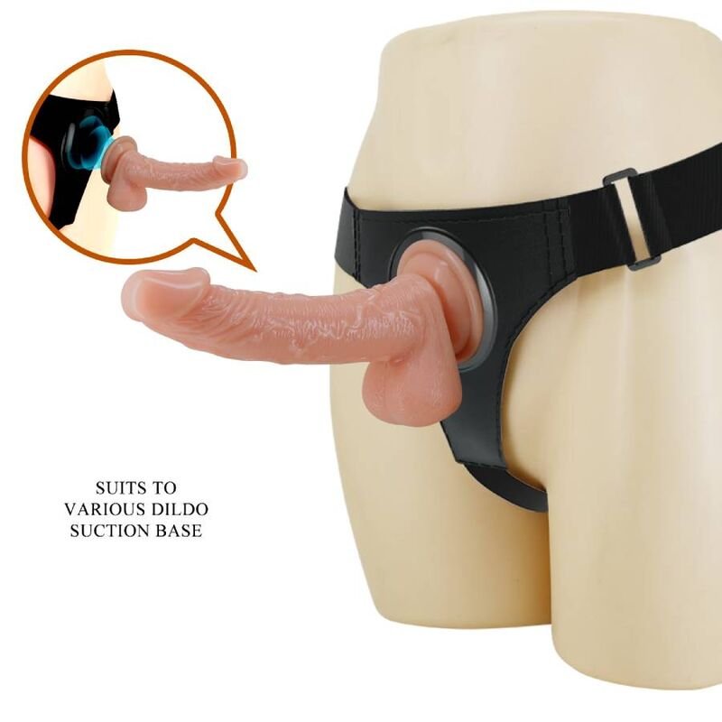 Strap-on cu dildo realist 19 cm