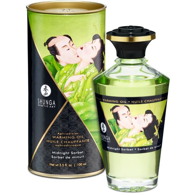 Ulei afrodisiac Shunga cu aroma sorbet 100 ml