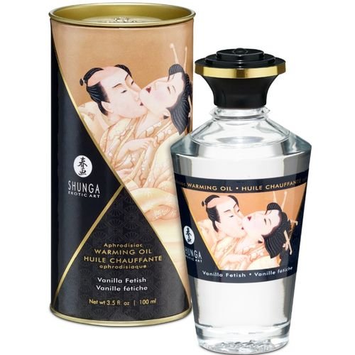 Ulei afrodisiac Shunga cu aroma vanilie 100 ml